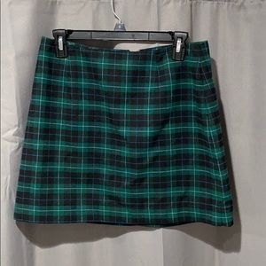 Plaid skirt
